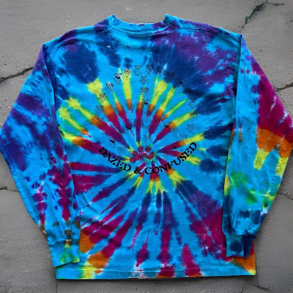 Vintage Grateful Dead Dazed & Confused Shirt XL Multicolor Frat Party Fraternity